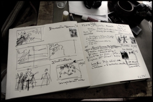  Le carnet de croquis de Jean daniel LORIEUX. // Jean Daniel LORIEUX sketchbook.
